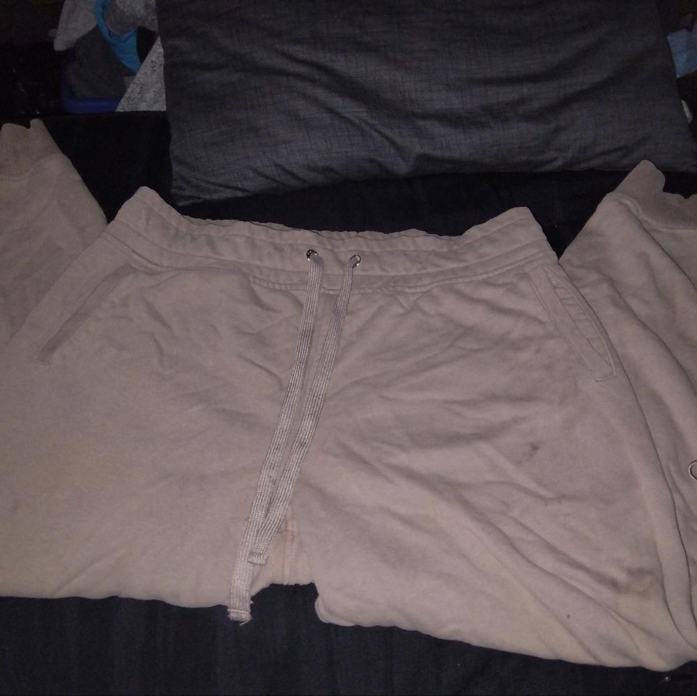 Calvin Klein Jeans Beige Joggers